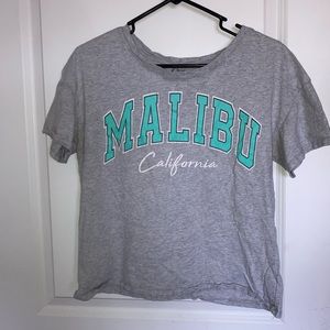 Cropped Malibu shirt